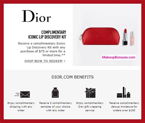 dior beauty promo code